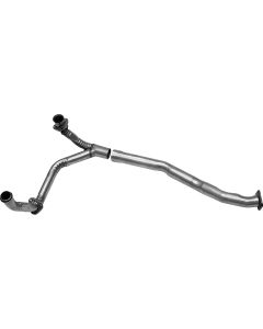 Exhaust Y-Pipe, Front, Aluminized, 1975-1976