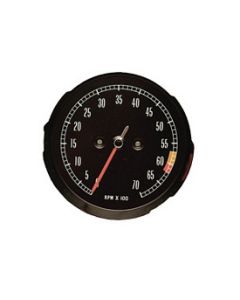 1965-1967 Corvette Tachometer Mid Red Line	