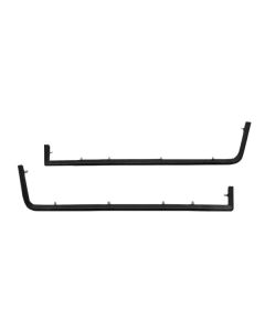 Corvette Bumper Center Moldings, Rear, 1984-1990