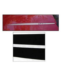 1992-1996 Corvette Hood Decal Kit LT1 Black	