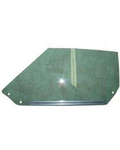 1968-1969 Corvette Door Glass Non Date-Coded Coupe Tinted Right	