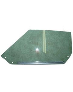 1968-1969 Corvette Door Glass Non Date-Coded Convertible Tinted Right	