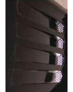 1991-1994 Corvette American Car Craft Side Fender Vent Grille Kit Stainless Steel	