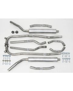 1959-1960 Corvette Exhaust System Aluminized With 2 x 4-Barrel Carburetors Or Fuel Injection	