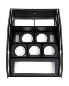 1977 Corvette Vintage Car Audio Instrument Cluster Bezel Custom For DIN Radio	