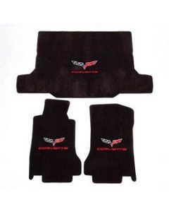 Lloyd Mats Floor & Cargo Mat Set, With Dual Logos| 48017 Corvette Convertible 2005-2007Early
