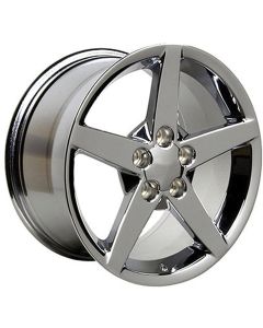 1988-2013 Corvette Chrome C5/C6 Reproduction Wheel, 18" x 9.5"