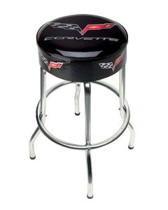  Corvette Bar Stool With C6 Logo	