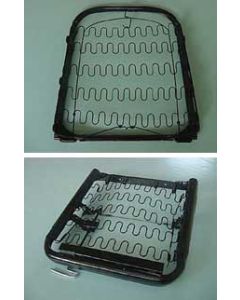 Corvette Seat Back & Bottom Frames, Reconditioned, With Tracks, 1963