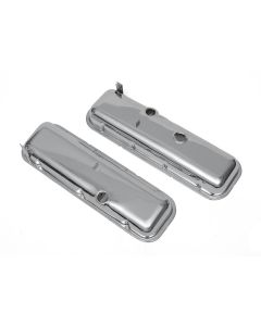 1965-1974 Corvette Valve Covers Chrome Non-Power Brake Big Block	