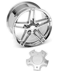 C6 Z06 Style Repro Wheel,17"x9.5", Chrome, 1988-2004