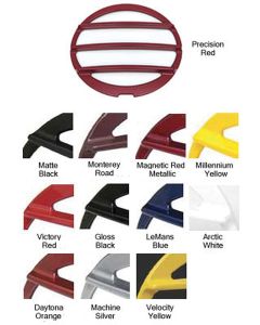 Corvette Taillight Louvers, Phantom, Painted In Factory Colors, Altec, 2005-2013