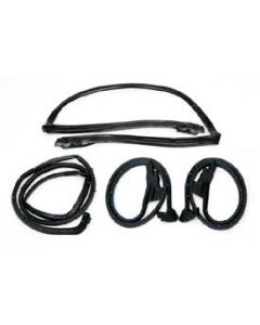 1986-89 Corvette Convertible 4-Piece Body Weatherstrip Kit