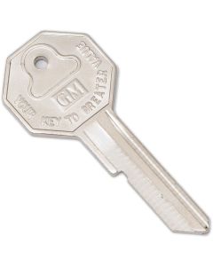 Ignition Key Blank, "Octagon", 1967