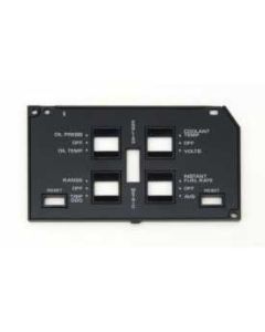 1984-1989 Corvette Information Center Face Plate	