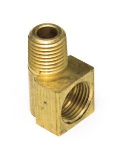 Corvette Fuel Pump Fitting, 90(d) Outlet, 1963-1966, 1970-1981