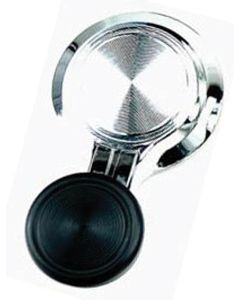 Corvette Vent Window Handle Crank, With Black Knob, 1967