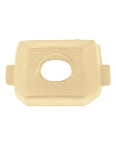 1968-1969 Corvette Rear View Mirror Bracket Cover, Saddle, Sold as Each