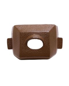 1968-1970 Corvette Rear View Mirror Bracket Cover, Dark Saddle, Sold as Each