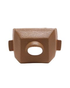 1973-1975 Corvette Rear View Mirror Bracket Cover, Medium Saddle, Sold as Each
