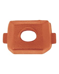 1973-1975 Corvette Rear View Mirror Bracket Cover, Oxblood, Sold as Each