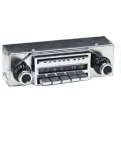 1958 Corvette Antique Automobile Radio AM/FM Wonderbar Stereo with Bluetooth Shallow Box