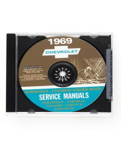 1969 Corvette Service Manual On CD	