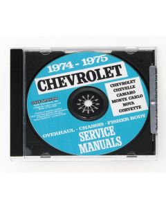 Service Manual On CD, 1974-1975