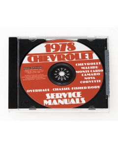Service Manual On CD, 1978