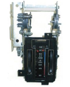 1976 Corvette Air Conditioning Control Panel	