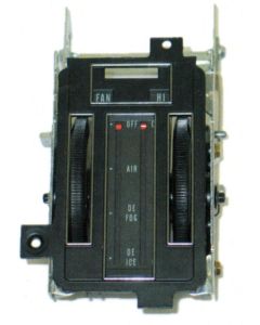 Heater Control Panel, 1969-1971