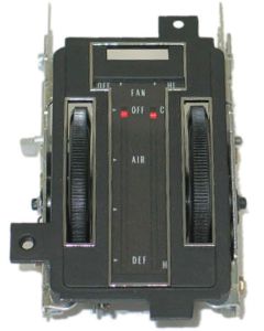 Heater Control Panel, (Non A/C), 1972-1975