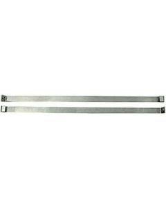 Gas Tank Straps, Stainless Steel, 1970-1974