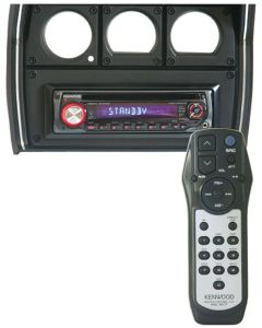 1981-1982 Corvette Vintage Car Audio AM/FM/CD Stereo With Custom Bezel Kenwood	