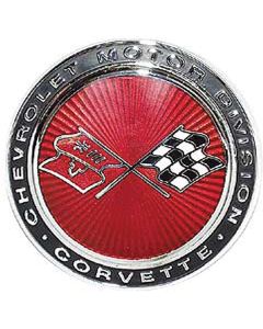 1973-1974 Corvette Emblem Front Sunburst	