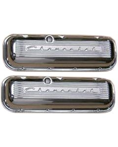 Valve Covers, Big Blk, Alum,,w/Polished Finish, 65-74