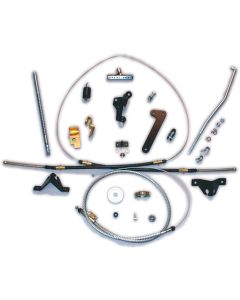 1964-1965 Corvette Van Steel Disc Brake Conversion Parking Brake Upgrade Kit Rear	