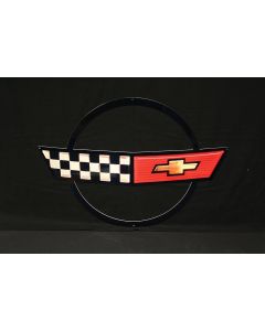 1984-1990 Corvette Metal Sign	