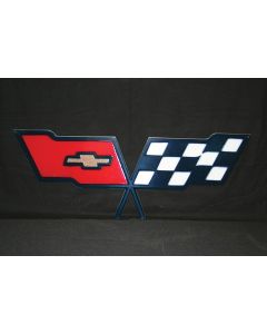 1982 Corvette Metal Sign	
