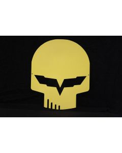 Corvette Metal Sign, Jake, Yellow