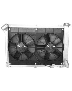 1966-1968 Corvette Radiator And Fan Module System Big Block With Manual Transmission	