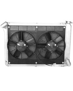 1966-1968 Corvette Radiator And Fan Module System Big Block With Automatic Transmission	