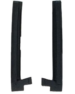 Vertical Weatherstrip, Rear, Coupe, 1969Late