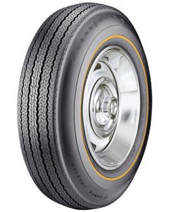 Corvette Tire, 7.75/15 Gold Line, Power Cushion, Goodyear, 1965-1967