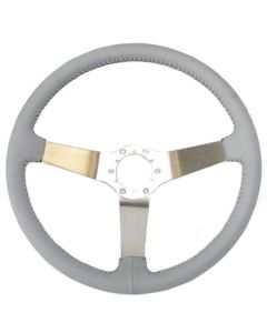 Premier Quality Products, Steering Wheel, Leather Wrapped, Three Spoke| E-59731 Corvette 1967-1982