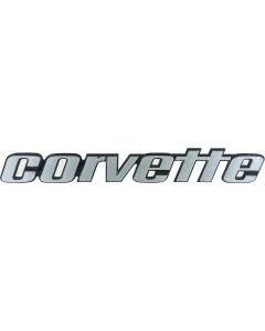 1976-1979 Corvette Metal Sign Corvette Rear Bumper Look	