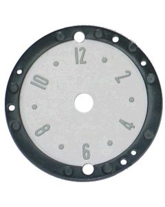 1953-1957 Corvette Clock Face Lens With Numbers	
