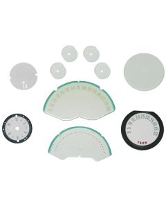 1953-1954 Corvette Instrument Lens Set	