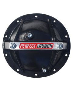 Differential Cover; Perfect Launch Model; Fits GM 10 Bolt 8.2/8.5; Alum; Black