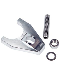 Engine Distributor Clamp; Heavy Duty; Polished Finish; Fits Chevy V8/V6 Engines